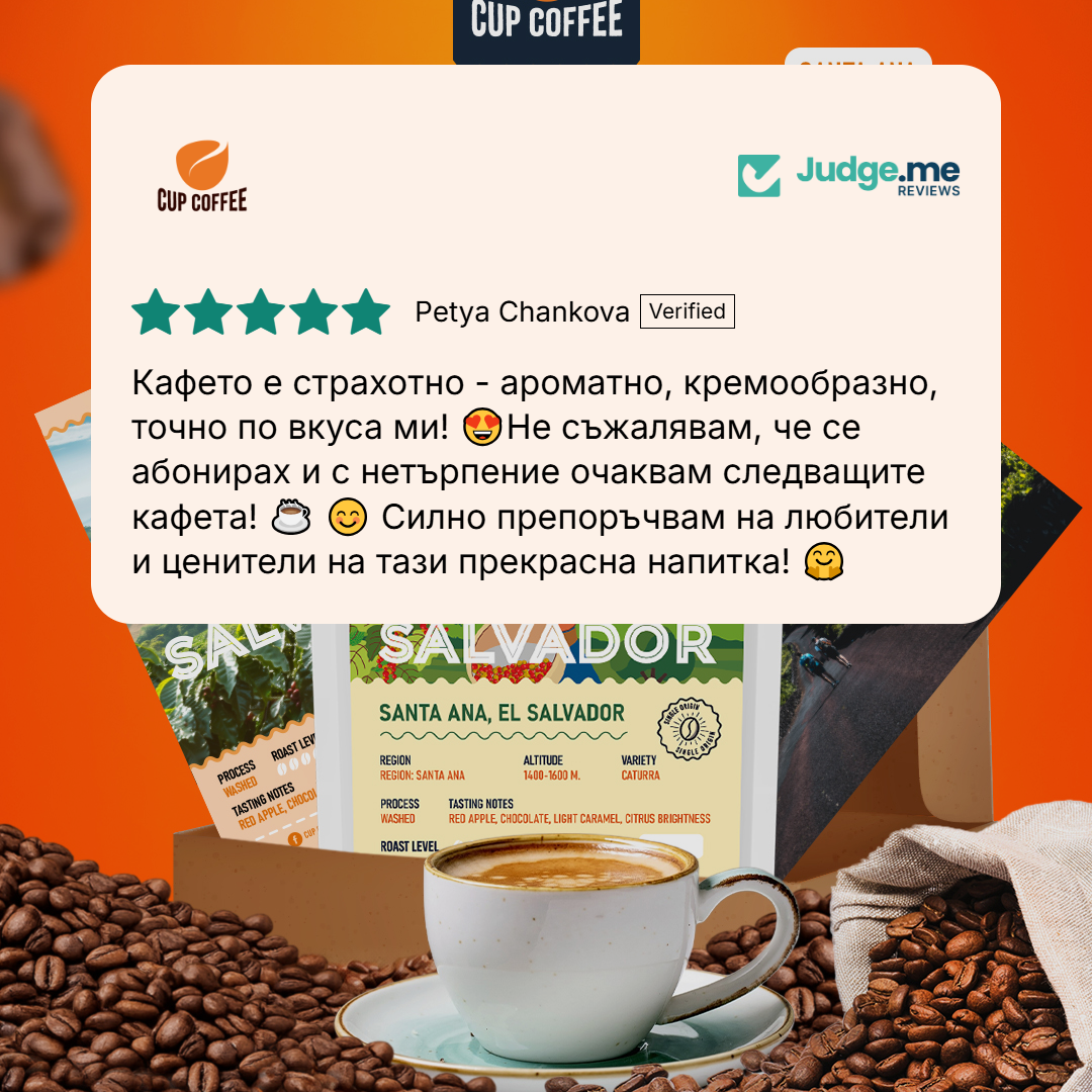 Подари кафе абонамент на кафе любител
